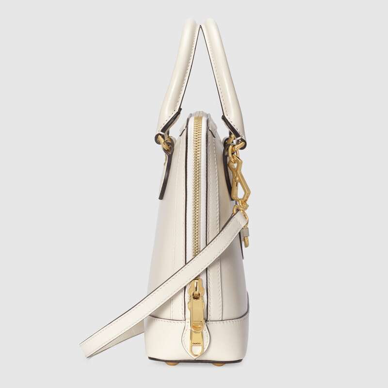 Gucci Horsebit 1955 Small Top Handle Bag Shoulder Bag 621220 White